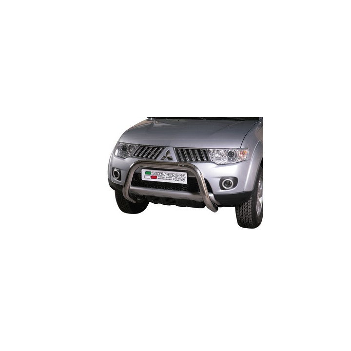 Bullbar Omologat RAR, Misutonida 4x4 Super Bar, Culoare Argintiu, Mitsubishi L200 2010 - 2015 - EDK.ro