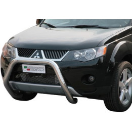 EC Homologated Bullbar, Misutonida 4x4 Super Bar, Color Silver, Mitsubishi Outlander - EDK.ro