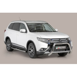 EC Homologated Bullbar, Misutonida 4x4 Super Bar, Color Silver, Mitsubishi Outlander - EDK.ro
