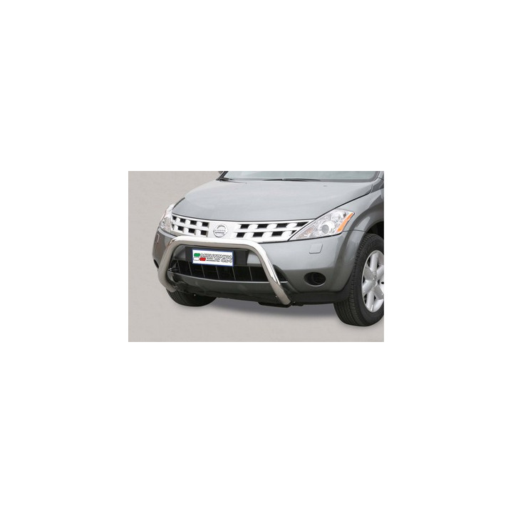 EC Homologated Bullbar, Misutonida 4x4 Super Bar, Color Silver, Nissan Murano - EDK.ro