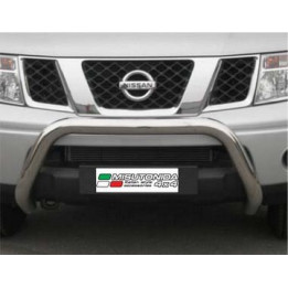 EC Homologated Bullbar, Misutonida 4x4 Super Bar, Color Black, Nissan Navara 2005 - 2010 - EDK.ro