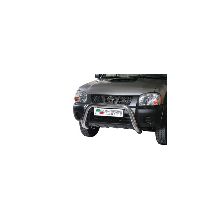 Bullbar Omologat RAR, Misutonida 4x4 Super Bar, Culoare Argintiu, Nissan Navara 2009 - 2015 - EDK.ro
