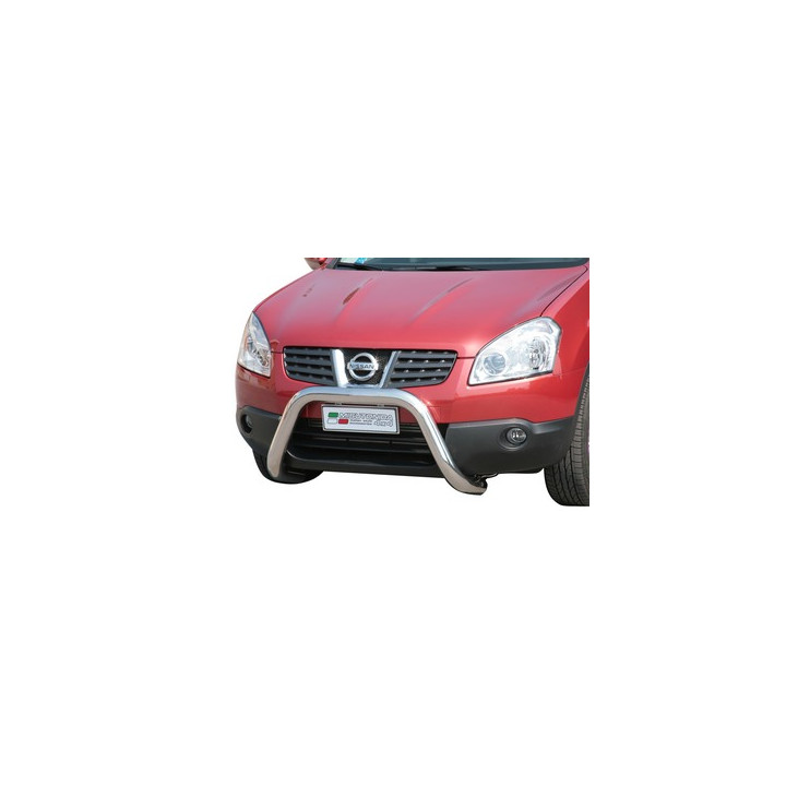 EC Homologated Bullbar, Misutonida 4x4 Super Bar, Color Black, Nissan Qashqai - EDK.ro