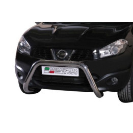 EC Homologated Bullbar, Misutonida 4x4 Super Bar, Color Black, Nissan Qashqai - EDK.ro