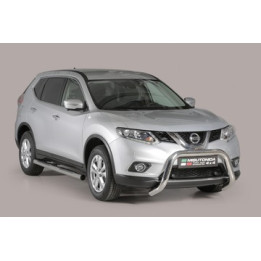 EC Homologated Bullbar, Misutonida 4x4 Super Bar, Color Black, Nissan X-Trail - EDK.ro