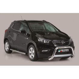 Bullbar Omologat RAR, Misutonida 4x4 Super Bar, Culoare Argintiu, Opel Mokka X - EDK.ro