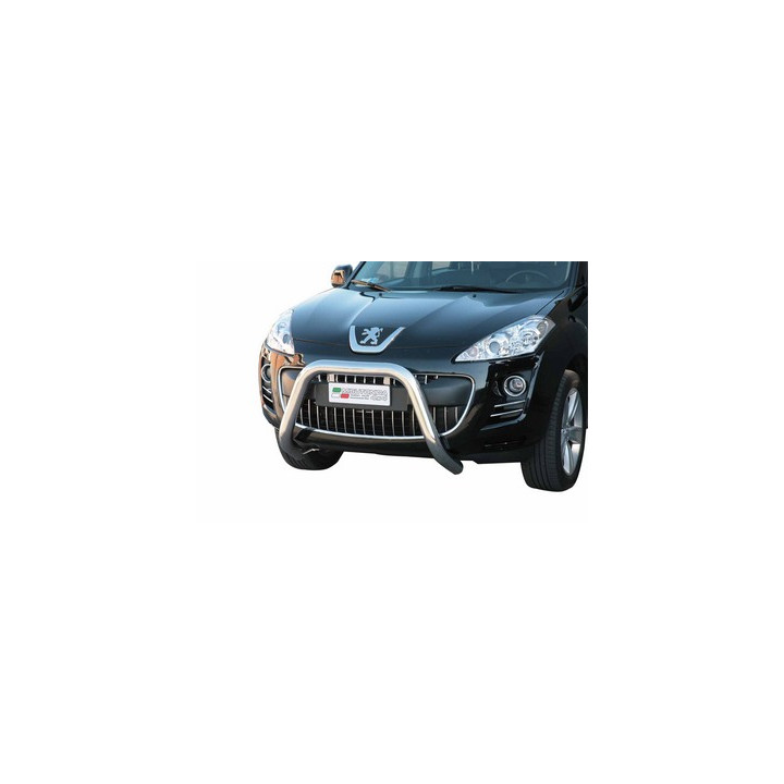 EC Homologated Bullbar, Misutonida 4x4 Super Bar, Color Black, Peugeot 4007 - EDK.ro