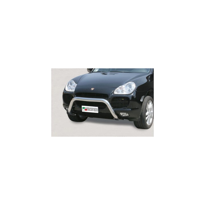 Bullbar Omologat RAR, Misutonida 4x4 Super Bar, Culoare Argintiu, Porsche Cayenne - EDK.ro
