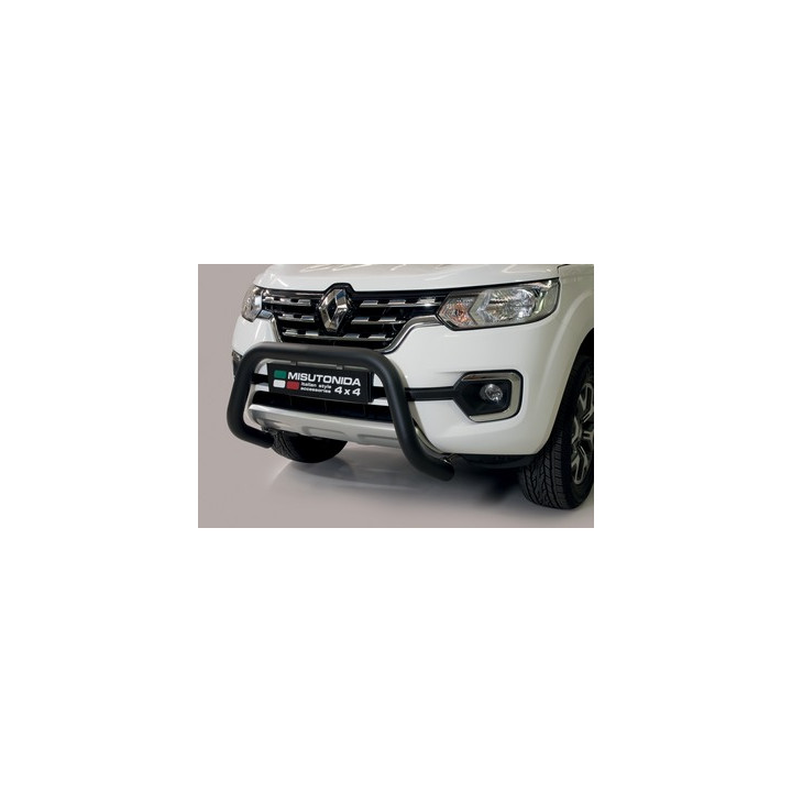 EC Homologated Bullbar, Misutonida 4x4 Super Bar, Color Black, Renault Alaskan - EDK.ro