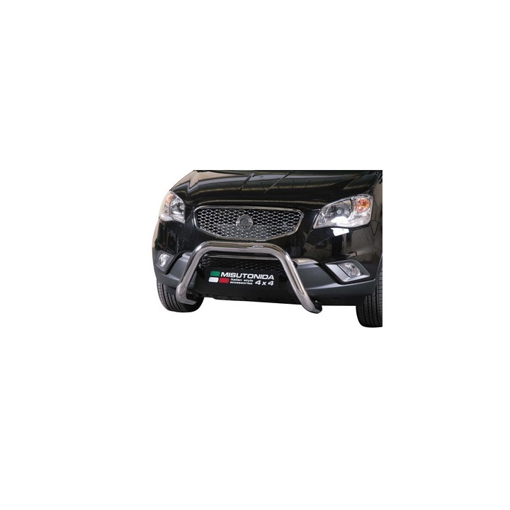 EC Homologated Bullbar, Misutonida 4x4 Super Bar, Color Black, SsangYong Korando - EDK.ro
