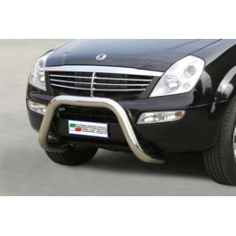 Bullbar Omologat RAR, Misutonida 4x4 Super Bar, Culoare Negru, SsangYong Rexton - EDK.ro