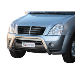 Bullbar Omologat RAR, Misutonida 4x4 Super Bar, Culoare Argintiu, SsangYong Rexton - EDK.ro