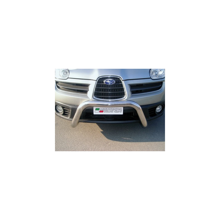 EC Homologated Bullbar, Misutonida 4x4 Super Bar, Color Black, Subaru Tribeca - EDK.ro