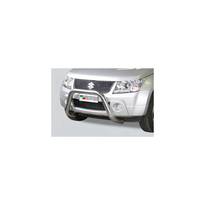 Bullbar Omologat RAR, Misutonida 4x4 Super Bar, Culoare Negru, Suzuki Grand Vitara 2005 - 2008 - EDK.ro