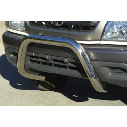 EC Homologated Bullbar, Misutonida 4x4 Super Bar, Color Black, Toyota Hilux 2002 - 2006 - EDK.ro