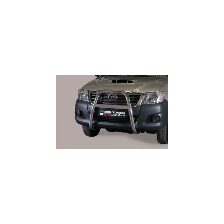 Bullbar Omologat RAR, Misutonida 4x4 Super Bar, Culoare Negru, Toyota Hilux 2011 - 2015 - EDK.ro