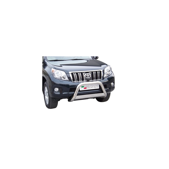 EC Homologated Bullbar, Misutonida 4x4 Super Bar, Color Silver, Toyota Land Cruiser 150 2009 - 2013 - EDK.ro