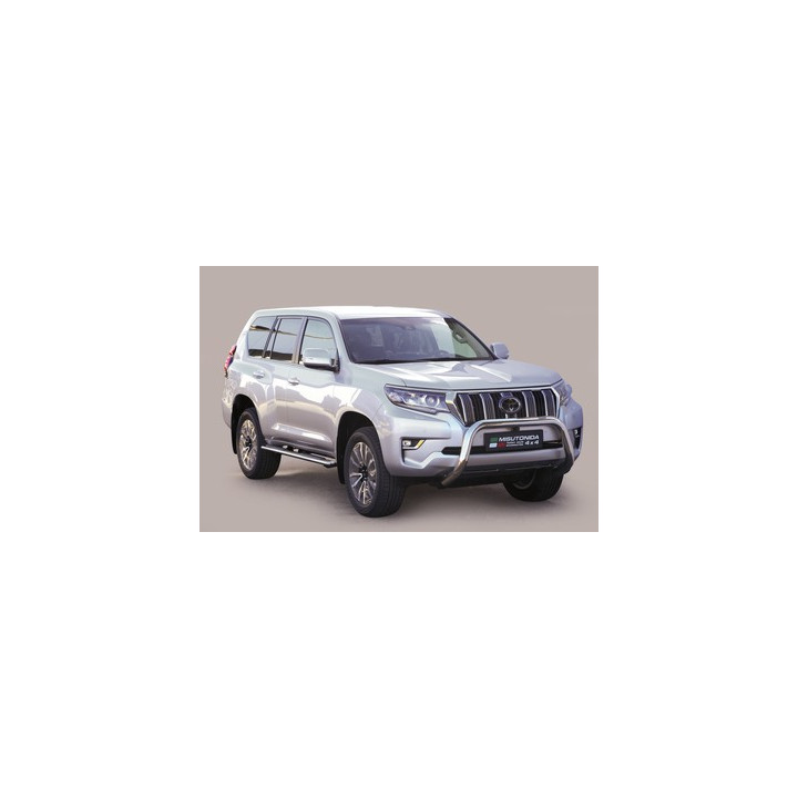 EC Homologated Bullbar, Misutonida 4x4 Super Bar, Color Silver, Toyota Land Cruiser 150 2018 - Present - EDK.ro