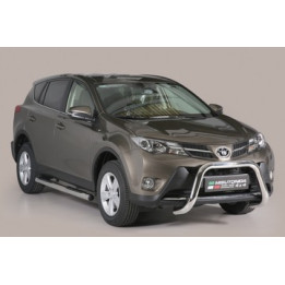 Bullbar Omologat RAR, Misutonida 4x4 Super Bar, Culoare Negru, Toyota RAV4 - EDK.ro