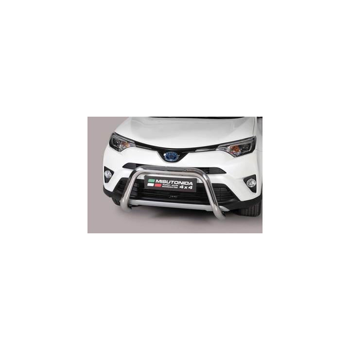 EC Homologated Bullbar, Misutonida 4x4 Super Bar, Color Silver, Toyota RAV4 - EDK.ro