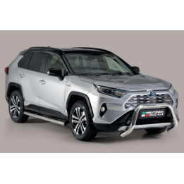 Bullbar Omologat RAR, Misutonida 4x4 Super Bar, Culoare Argintiu, Toyota RAV4 - EDK.ro