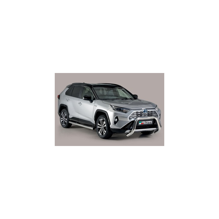 Bullbar Omologat RAR, Misutonida 4x4 Super Bar, Culoare Argintiu, Toyota RAV4 - EDK.ro