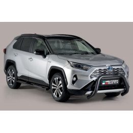 EC Homologated Bullbar, Misutonida 4x4 Super Bar, Color Black, Toyota RAV4 - EDK.ro