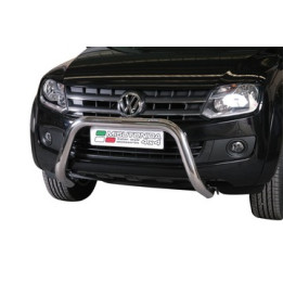 EC Homologated Bullbar, Misutonida 4x4 Super Bar, Color Silver, Volkswagen Amarok 2010 - 2022 - EDK.ro