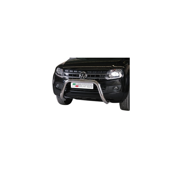 EC Homologated Bullbar, Misutonida 4x4 Super Bar, Color Silver, Volkswagen Amarok - EDK.ro