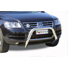 Bullbar Omologat RAR, Misutonida 4x4 Super Bar, Culoare Negru, Volkswagen Touareg - EDK.ro