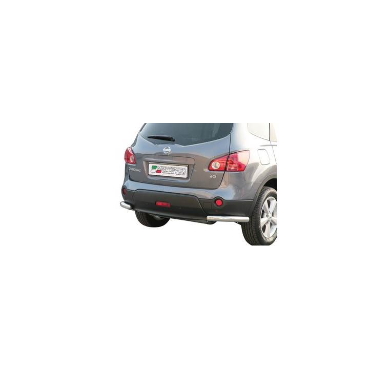 Rear Protection Corners, Misutonida 4x4 Steel Rear Corners, Color Black, Nissan Qashqai - EDK.ro