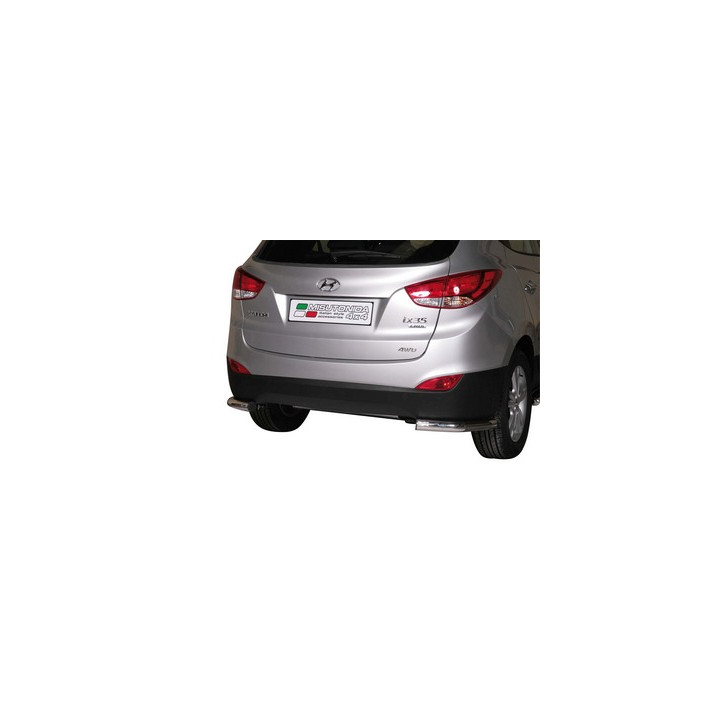 Colțare de Protecție Spate, Misutonida 4x4 Steel Rear Corners, Culoare Negru, Hyundai ix35 - EDK.ro