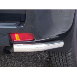Colțare de Protecție Spate, Misutonida 4x4 Steel Rear Corners, Culoare Negru, Toyota Land Cruiser 150 2014 - 2017 - EDK.ro