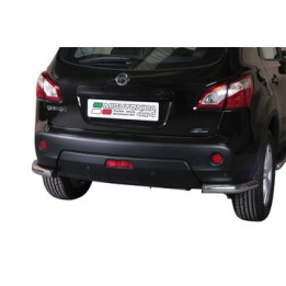 Colțare de Protecție Spate, Misutonida 4x4 Steel Rear Corners, Culoare Argintiu, Nissan Qashqai - EDK.ro
