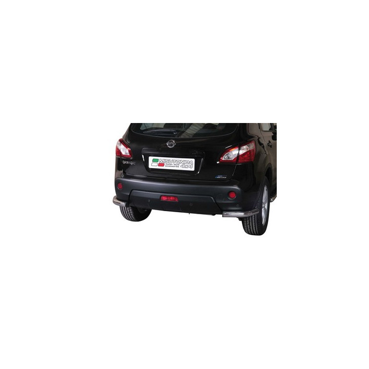 Rear Protection Corners, Misutonida 4x4 Steel Rear Corners, Color Black, Nissan Qashqai - EDK.ro