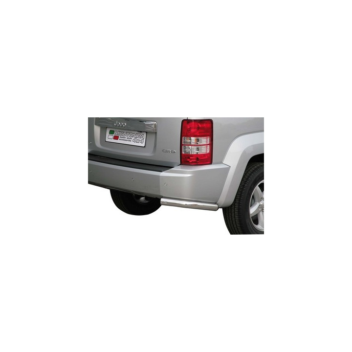 Rear Protection Corners, Misutonida 4x4 Steel Rear Corners, Color Silver, Jeep Cherokee - EDK.ro