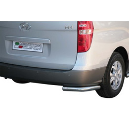 Colțare de Protecție Spate, Misutonida 4x4 Steel Rear Corners, Culoare Negru, Hyundai H1 - EDK.ro