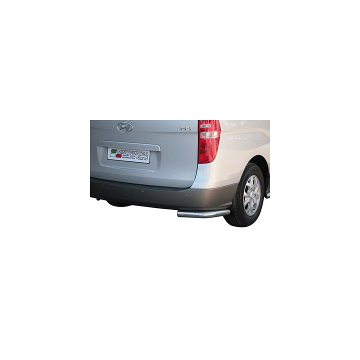 Rear Protection Corners, Misutonida 4x4 Steel Rear Corners, Color Black, Hyundai H1 - EDK.ro