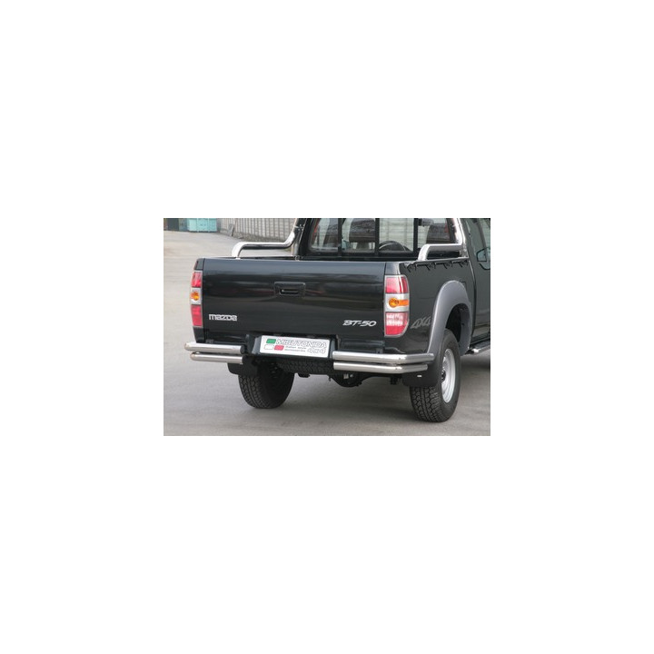 Colțare de Protecție Spate, Misutonida 4x4 Steel Rear Corners, Culoare Negru, Mazda BT-50 2007 - 2012 - EDK.ro