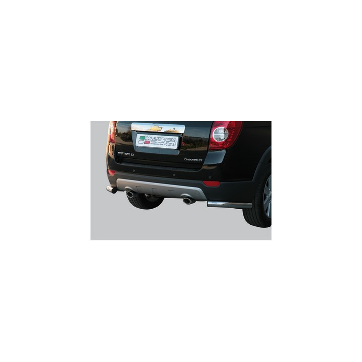 Rear Protection Corners, Misutonida 4x4 Steel Rear Corners, Color Black, Chevrolet Captiva - EDK.ro