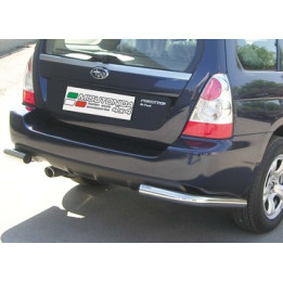 Rear Protection Corners, Misutonida 4x4 Steel Rear Corners, Color Black, Subaru Forester - EDK.ro