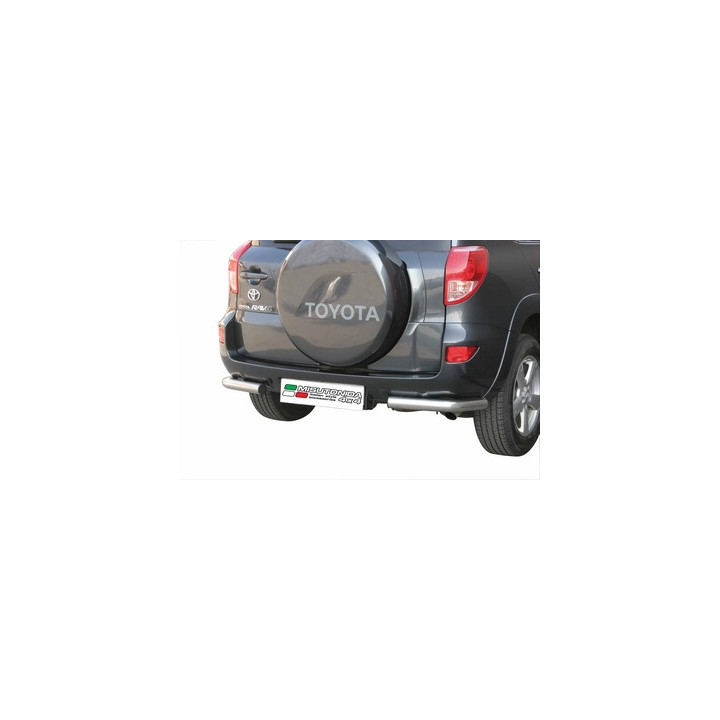 Rear Protection Corners, Misutonida 4x4 Steel Rear Corners, Color Black, Toyota RAV4 - EDK.ro