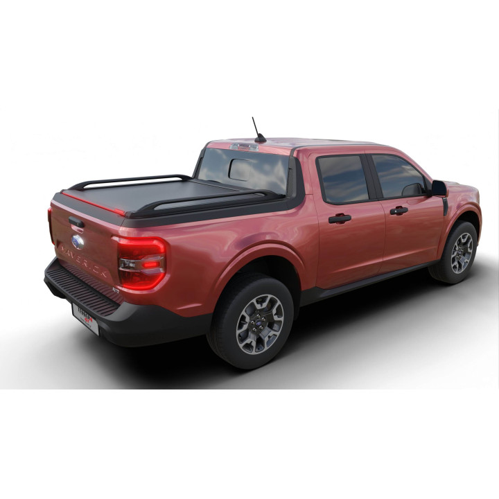 Manual Roll Top Tonneau Bed Cover, Tessera 4x4 Roll+, Ford Maverick 2022 - Present - EDK.ro
