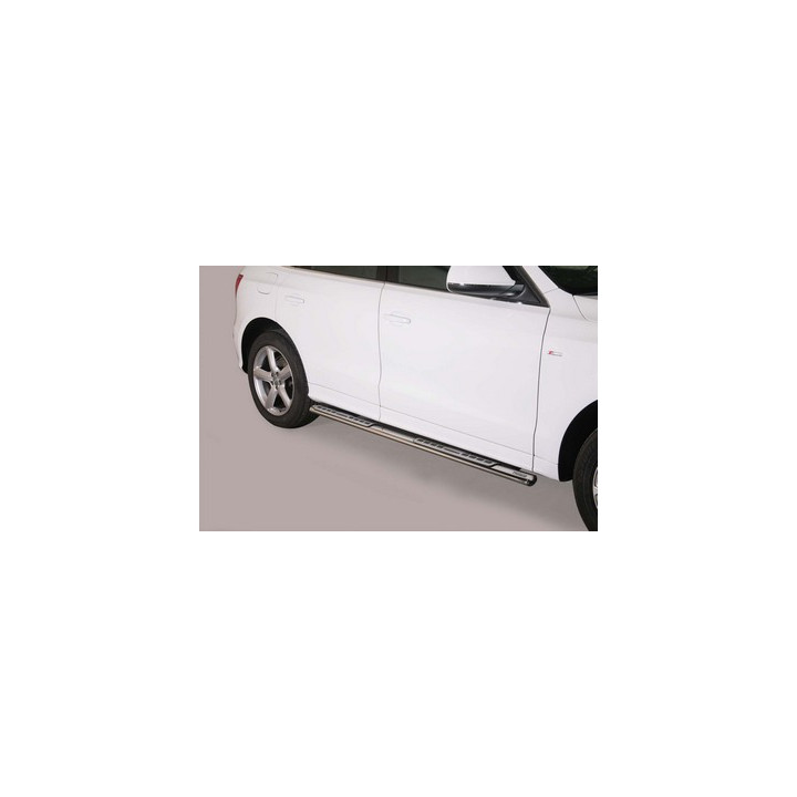 Side Steps, Misutonida 4x4 Neoprene Step, Color Silver, Audi Q5 - EDK.ro