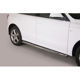 Side Steps, Misutonida 4x4 Neoprene Step, Color Silver, Audi Q7 - EDK.ro