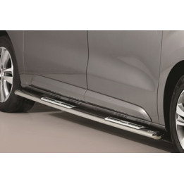 Side Steps, Misutonida 4x4 Neoprene Step, Color Silver, Citroën Jumpy 2016 - Present - EDK.ro