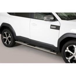 Side Steps, Misutonida 4x4 Neoprene Step, Color Silver, Dacia Bigster - EDK.ro