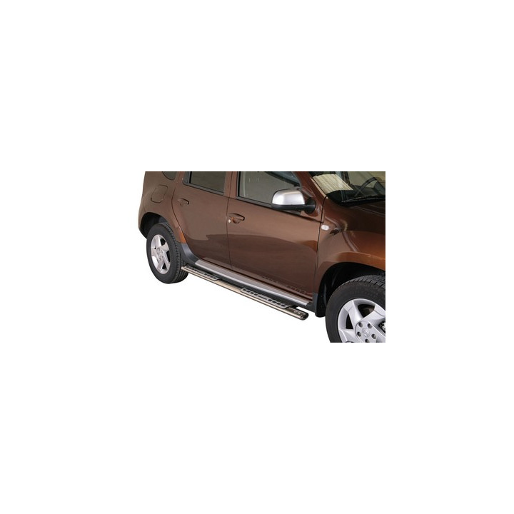 Side Steps, Misutonida 4x4 Neoprene Step, Color Silver, Dacia Duster - EDK.ro