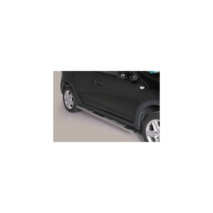 Side Steps, Misutonida 4x4 Neoprene Step, Color Black, Dacia Sandero Stepway - EDK.ro