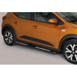Praguri Laterale, Misutonida 4x4 Neoprene Step, Culoare Negru, Dacia Sandero Stepway 2021 - Prezent - EDK.ro